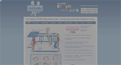Desktop Screenshot of firsttoddle.com